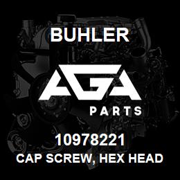 10978221 Buhler Cap Screw, Hex Head Full Thread - M5 x 25 Gr-8.8 Pl | AGA Parts