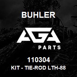 110304 Buhler KIT - TIE-ROD Lth-880mm & HARDWARE | AGA Parts