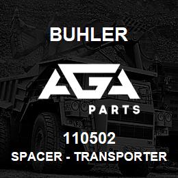 110502 Buhler SPACER - TRANSPORTER, Cross-Piece W/Assy, WHEEL SPACERS | AGA Parts