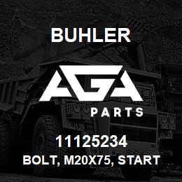 11125234 Buhler Bolt, M20x75, Start Year: 03/01/2000 | AGA Parts