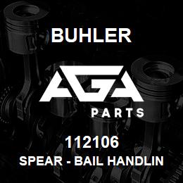 112106 Buhler SPEAR - Bail Handling C/With NUT 1240mm | AGA Parts
