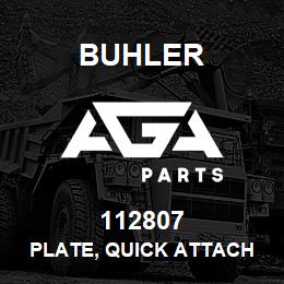 112807 Buhler PLATE, QUICK ATTACH | AGA Parts
