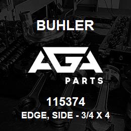 115374 Buhler Edge, Side - 3/4 x 4 x 4 | AGA Parts