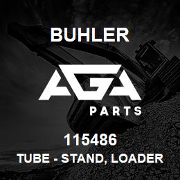 115486 Buhler Tube - Stand, Loader Lift Arm Frame Assy, 3895 SLR / SLS | AGA Parts