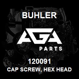 120091 Buhler Cap Screw, Hex Head - M16 x 2 x 60 Cl-8.8 Pl | AGA Parts