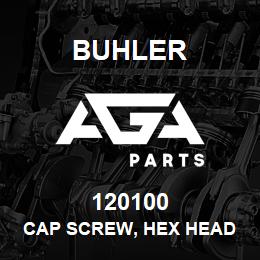 120100 Buhler Cap Screw, Hex Head - M30 x 1.0 x 20 Cl-8.8 Pl | AGA Parts