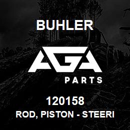 120158 Buhler Rod, Piston - Steering Cylinder | AGA Parts