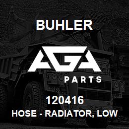 120416 Buhler HOSE - RADIATOR, LOWER BIDI | AGA Parts