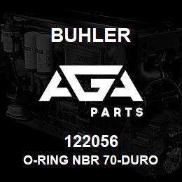 122056 Buhler O-Ring Nbr 70-Duro ID-0.676in Thk-0.070in | AGA Parts