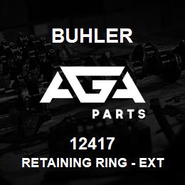 12417 Buhler Retaining Ring - External | AGA Parts