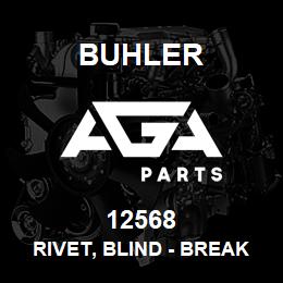 12568 Buhler Rivet, Blind - Break Mandrel | AGA Parts