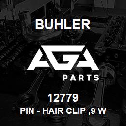 12779 Buhler Pin - Hair Clip ,9 West Wire | AGA Parts