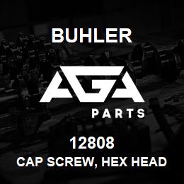 12808 Buhler Cap Screw, Hex Head - 3/8 x 3-1/4 NC Gr-5 Cl-2A | AGA Parts