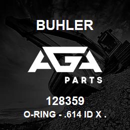 128359 Buhler O-Ring - .614 ID x .070 Thick | AGA Parts