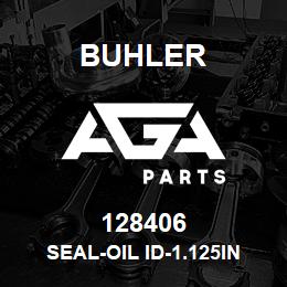 128406 Buhler SEAL-OIL ID-1.125in OD-1.628in Thk-0.25in | AGA Parts