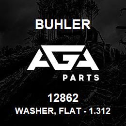12862 Buhler Washer, Flat - 1.312ID x 2.75OD x 0.165 Thick Pl (Steel) | AGA Parts