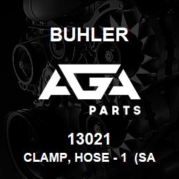 13021 Buhler Clamp, Hose - 1 (SAE,012 Type F) | AGA Parts
