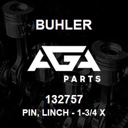 132757 Buhler Pin, Linch - 1-3/4 x 7/16, 1-5/8 Ring OD | AGA Parts
