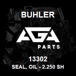 13302 Buhler Seal, Oil - 2.250 Shaft (Nitrile) | AGA Parts