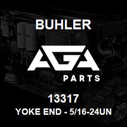 13317 Buhler Yoke End - 5/16-24UNF | AGA Parts