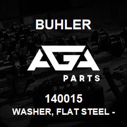 140015 Buhler Washer, Flat Steel - 6.40 ID x 14.0 OD x 1.60mm Thk | AGA Parts