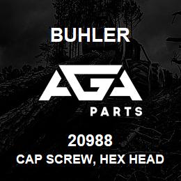 20988 Buhler Cap Screw, Hex Head - 3/8 x 1-1/2 Gr8 | AGA Parts