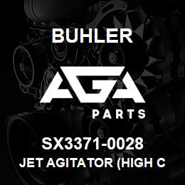 SX3371-0028 Buhler Jet Agitator (High Capacity) | AGA Parts