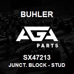SX47213 Buhler Junct. Block - Stud Type 3/8 Pos. | AGA Parts