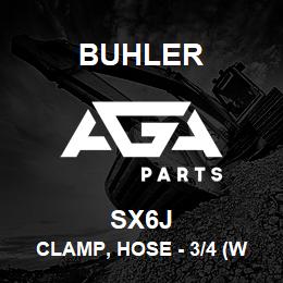 SX6J Buhler Clamp, Hose - 3/4 (Worm Screw) | AGA Parts