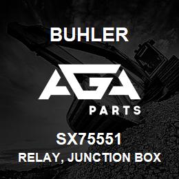 SX75551 Buhler Relay, Junction Box - 75 Amp | AGA Parts