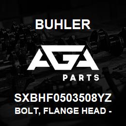 SXBHF0503508YZ Buhler Bolt, Flange Head - 1/2 x 3-1/2 Gr-8 YZ | AGA Parts