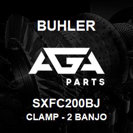 SXFC200BJ Buhler Clamp - 2 Banjo | AGA Parts