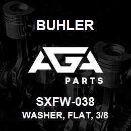 SXFW-038 Buhler Washer, Flat, 3/8 | AGA Parts