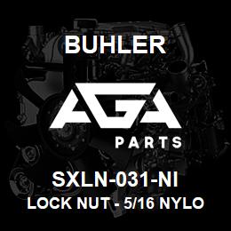 SXLN-031-NI Buhler Lock Nut - 5/16 Nylon Insert | AGA Parts