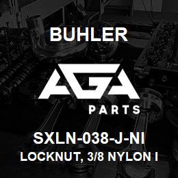 SXLN-038-J-NI Buhler Locknut, 3/8 Nylon Insert, Jam | AGA Parts
