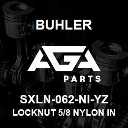 SXLN-062-NI-YZ Buhler Locknut 5/8 Nylon Insert | AGA Parts