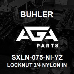 SXLN-075-NI-YZ Buhler Locknut 3/4 Nylon Insert YZ | AGA Parts