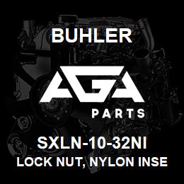 SXLN-10-32NI Buhler Lock Nut, Nylon Insert - ,10-32 | AGA Parts