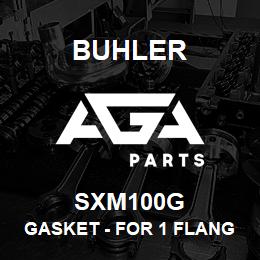 SXM100G Buhler Gasket - for 1 Flanged Valve | AGA Parts