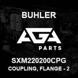 SXM220200CPG Buhler Coupling, Flange - 2 (Full Port) | AGA Parts