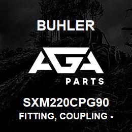 SXM220CPG90 Buhler Fitting, Coupling - 2 x 90 Degree Full Port | AGA Parts