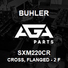 SXM220CR Buhler Cross, Flanged - 2 Full Port | AGA Parts