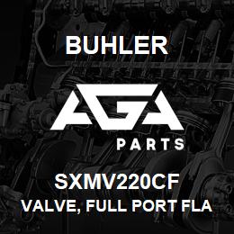 SXMV220CF Buhler Valve, Full Port Flanged - 2 (Viton) | AGA Parts