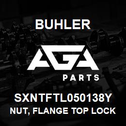 SXNTFTL050138Y Buhler Nut, Flange Top Lock - 1/2NC Gr8 | AGA Parts