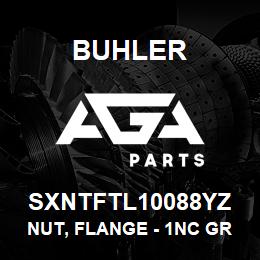 SXNTFTL10088YZ Buhler Nut, Flange - 1NC Gr8 | AGA Parts