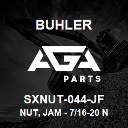 SXNUT-044-JF Buhler Nut, Jam - 7/16-20 NF | AGA Parts