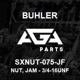 SXNUT-075-JF Buhler Nut, Jam - 3/4-16UNF | AGA Parts