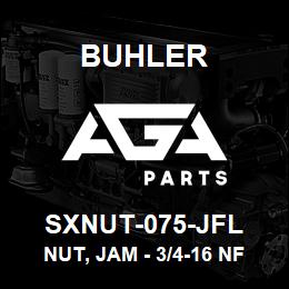 SXNUT-075-JFL Buhler Nut, Jam - 3/4-16 NF (Left Hand Thread) | AGA Parts