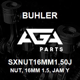 SXNUT16MM1.50J Buhler Nut, 16Mm 1.5, Jam YZ | AGA Parts