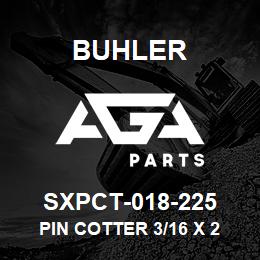 SXPCT-018-225 Buhler PIN COTTER 3/16 X 2 1/4 | AGA Parts